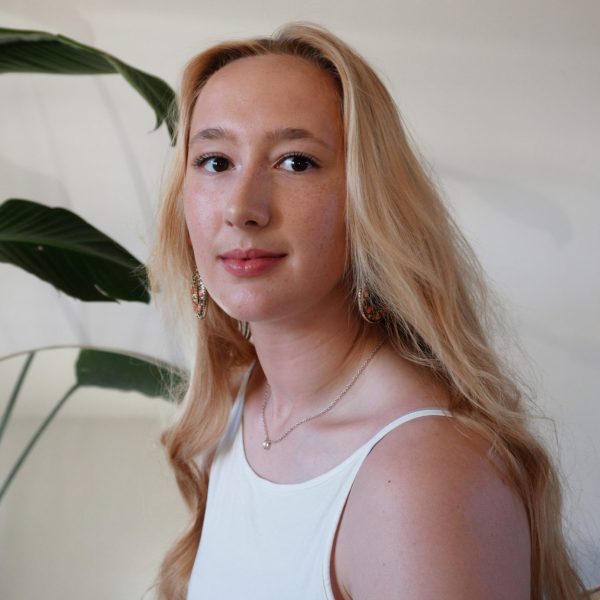 Sight Research UK team member Aggie Hewitt, Marketing and Communications Manager