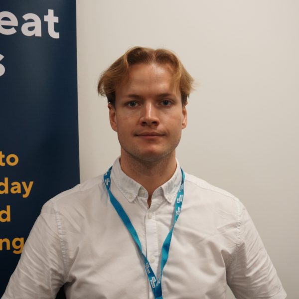 Sight Research UK team member Zeb Comber