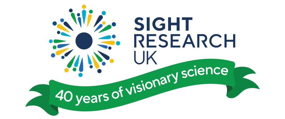Sight Research UK 40 anniversary logo